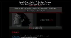 Desktop Screenshot of bendoralsurgery.com